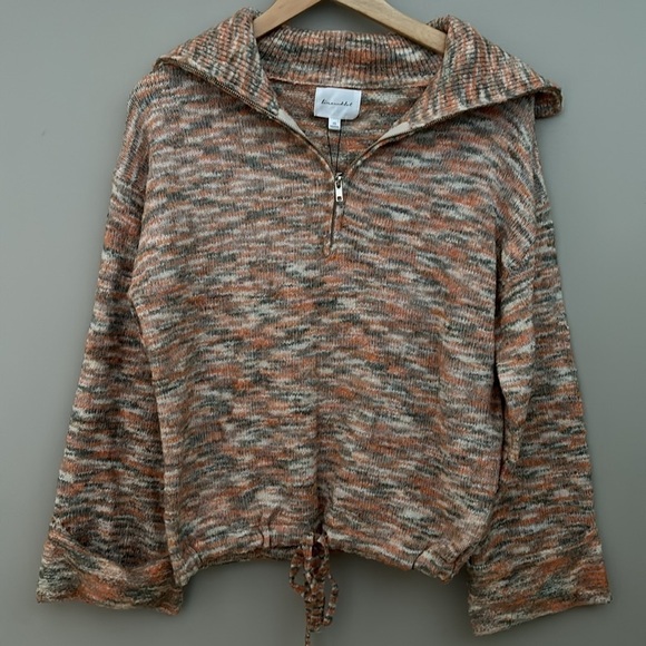 :Price Firm: NWT Anthropologie Ines Half-Zip Sweater - Picture 6 of 11